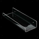 Acrylic Safety Shelf Nail Polish Museum Display Bathroom Bedroom Shelf New