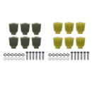 Light Green 6x Electric Guitars Tuning Keys Knob Caps DIY