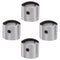 4 Pcs Metal Guitar Tone Volume Knobs Bass \u0026 Guitar Accessories - 16mm *