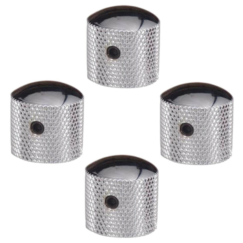 4 Pcs Metal Guitar Tone Volume Knobs Bass \u0026 Guitar Accessories - 16mm *