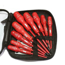 9 x/Set Insulated Screwdriver Set Electrician Dedicated Nic Magnetic Useful O8P4