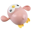 2 Pieces Cute Clockwork Swimming Penguin Bath Paddling Water Play Toys