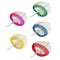 DIY Hand Made Fan Peach Shaped Bamboo Mosquito Repellent Summer Cool Air FaS Bj