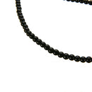 Black Stone Buddhist 108 Prayer Mala Bead Necklace Bracelet Tiger Eye Agate 6mm