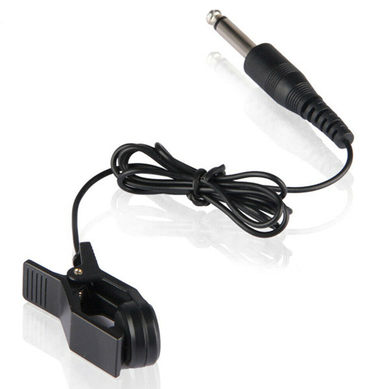 Plastic Tuner Electric Ukulele Violin Acoustic Guitar Pickup With 14 Inch Plug