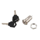 AC 250V 0.5A 2 Terminals On Off Tubular Key Lock Switch K9R4