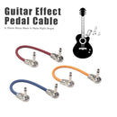 Guitar Effect Pedal Connection Cable 6.35mm Mono Male to Male Copper Braid Wire