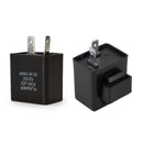 12V 2 Pin Speed Adjustable LED Flasher Relay Motorcycle Turn Signal_Indicator*