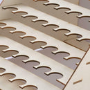 75Holes Module Paint Stand Craft Paint Revolving Storage Rack Stand