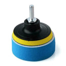 19PCS 3" Inch 80mm Sponge Buff flat Polishing Pad Kit For Car Set Polisher C4O0