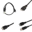 47cm 1.5ft USB 3.0 Male-A to USB3.0 Micro-B Data Cable Black