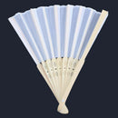 20 x Fan Fabric Gift Bag Bamboo Bone + Silk Fabric wedding favors dance wri
