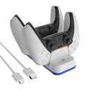 Charging Dock for PS5 Controller Dual Charger with Indicator USB Cable A
