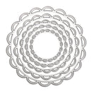5pcs Metal Circles Metal Cutting Dies DIY Scrapbooking Embossing Stencils