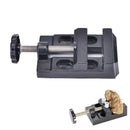 Mini Jaw Bench Clamp Drill Press Vice Opening Parallel Table Vise DIY Craft OZ