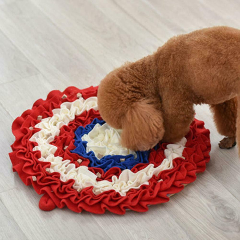 Snuffle Mat for Pet Dog Slow Feeding Mat Dog Puzzle Mats Washable Training