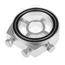 M20 Aluminum Oil Filter Cooler Sandwich Block Adapter Gauge Sensor Plate
