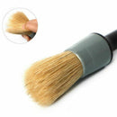 Natural Boar Hair Detail Brush (Set Of 5),Premium Detail Brushes For Engine