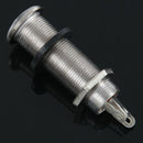 Electric Guitar Jack Chrome Threaded Cylinder Output Input Jack Plug Socket