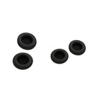 4Pieces Black Replacements Ear Cushion Earpiece Earpads Pillow Cover Protection