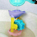 Fashion Fun Bath Toys Shower Spray + Water Waterwheel Bathtub for Bathroom F3N3