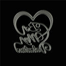 Be my valentine Metal Cutting Dies for DIY Scrapbook Album/photo Cards Making %o