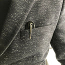 Man Woman Folding Portable Pocket Clip Beard Moustache Convenient Hair Comb A