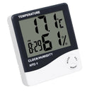 Weather Station Clock Indoor / Outdoor Hygrometer Thermometer Digital LCD