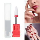 Ceramic Nail Drill Bits Set, 3/32 Inch Manicure Pedicure Nail Art Tool for