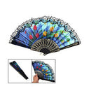 Spanish Hand Fan Decorative Design - Tulip