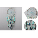 Dream Catcher - Linen Tassel Ring Girls Kids Nursery Dreamcatcher Ring Green