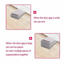 Door Hold Stops, Stop Door to Floor, Anti-slip Rubber, Without Bore Drill, BP3K1