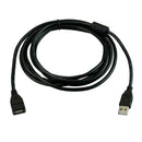 10FT USB 2.0 A MALE to A FEMALE Extension Copper Cable Cord Lead Extender F4T4