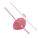 10 Cocktail Umbrella Straw Tropical Hawaiian Party Accessories Random Color