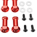 12mm Wheel Hex Hub Extension Adapter for 1/14 Wltoys 144001 Red