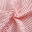 Removable Elastic Slipcovers Short Dining Room Banquet Chair Seat Cover Pink