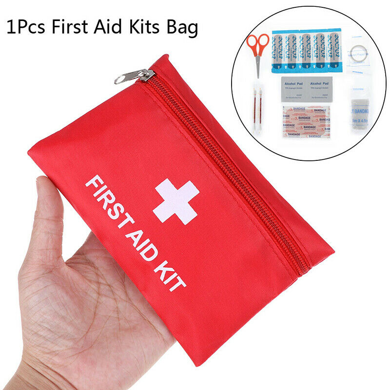 Portable Emergency Survival First Aid Kit Pack Travels Medicals Sports Bags Ew
