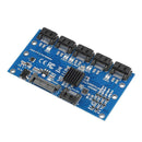 SATA Expansion Card 1 to 5 Port SATA3.0 Motherboard 6Gbps Riser Card HUB A