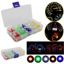 70X Car Automatic T5-T10 LED Instrument Panel Cluster Plug Spur Bulb ABS OCY