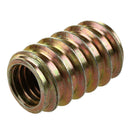 10pcs M8 E-Nut Wood Insert Nut Dowel Screw Fixing Furniture Legs and Bun Fe J2M2