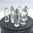 1PC Tibet Natural Clear Quartz Crystal Points Terminated Wand Specimen Xmas GIFT