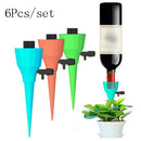 6x Watering Spikes Device Automatic Plants Self Water Drip Irrigation SystemBX