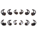 3 Pairs (Set Of 12 Pieces) Rubber Silicone Ear Pad Earplugs For In-Ear Earbuds