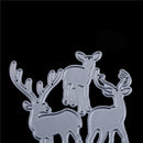 Christmas Deer Metal Cutting Dies For Scrapbooking DIY Album Paper Cards DecorME