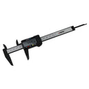 150 mm Carbon Fiber Composite 6 inch Digital Caliper Vernier Black Color