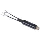 2Pcs UHF/VHF/FM/TV F cable75-300Ohm balun antenna matching transformer adapte Pg