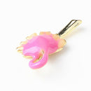4x Alloy Enamel Necklace Bracelet Earring Pendant Charms for Jewelry Making