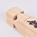 1pc Locomotive Sound Warning Steam Wood Steam Train Whistle Wooden Whis WsJ Gw