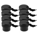8Pcs Plastic Scuba Diving Threaded Tank Valve Dust Plug Kit Diving Equipment
