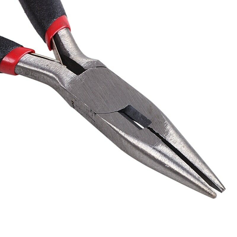 1 Tip Pliers Plate Tool for Creation of Jewelry 12.5cm - Black